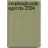 Verpleegkunde Agenda 2024