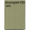 DOORSPEK100 -ein door Loot18