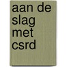 Aan de slag met CSRD door Fred Conijn