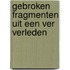 Gebroken Fragmenten Uit Een Ver Verleden
