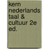 KERN Nederlands taal & cultuur 2e ed.