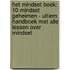Het Mindset Boek: 10 Mindset Geheimen - Ultiem handboek met alle lessen over mindset