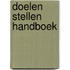 Doelen stellen Handboek