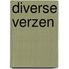 diVERSE verzen door Eric Saelens
