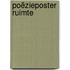 Poëzieposter ruimte