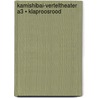 Kamishibai-verteltheater A3 • klaproosrood door Terènce van Driel