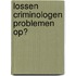 Lossen criminologen problemen op?