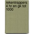 RekenTrapperS 4 HR en GK tot 1000