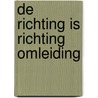 De richting is richting omleiding door Bob Vanden Broeck