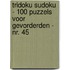 Tridoku Sudoku - 100 Puzzels voor Gevorderden - Nr. 45