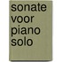 Sonate voor piano solo
