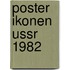 Poster ikonen USSR 1982