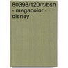 80398/120/N/BSN - MEGACOLOR - DISNEY door Onbekend