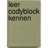 Leer CodyBlock kennen