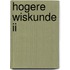 Hogere wiskunde II