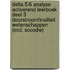 Delta 5/6 Analyse Activerend leerboek deel 3 Doorstroomfinaliteit wetenschappen (incl. Scoodle)