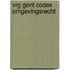 VRG Gent Codex Omgevingsrecht