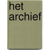 Het archief door Thomas Heerma van Voss