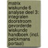 Matrix Wiskunde 6 Analyse deel 3: integralen Doorstroom Gevorderde wiskunde Handboek (incl. Pelckmans Portaal)