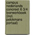 Campus Nederlands Concreet 6 3/4 Leerwerkboek (incl. Pelckmans Portaal)