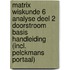 Matrix Wiskunde 6 Analyse deel 2 Doorstroom Basis Handleiding (incl. Pelckmans Portaal)