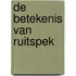 De Betekenis van Ruitspek