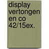 Display Vertongen en co 42/15ex. door Hec Leemans