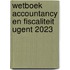 Wetboek Accountancy en fiscaliteit UGent 2023