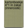 Kartonboekje 4*1 in zakje (INNERCODE) door Onbekend