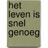 Het leven is snel genoeg