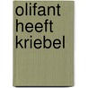Olifant heeft kriebel door Kaj Driessen