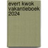Evert Kwok Vakantieboek 2024