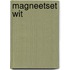 Magneetset wit