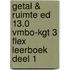 Getal & Ruimte ed 13.0 vmbo-kgt 3 FLEX leerboek deel 1