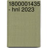 1800001435 - HNL 2023 door Onbekend