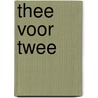 Thee voor twee door Björn Rambags