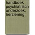 Handboek psychiatrisch onderzoek, herziening