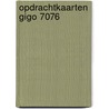 Opdrachtkaarten Gigo 7076 door Niels Bron