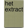 Het extract door Sonny Van Exaerde