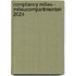 Compliancy milieu - Milieucompartimenten 2024