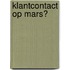 Klantcontact op Mars?