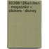 80398/126A/N/BSN - MEGACOLOR + STICKERS - DISNEY