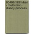 80498/193/N/BSN - MULTICOLOR - DISNEY PRINCESS