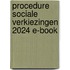Procedure sociale verkiezingen 2024 E-book