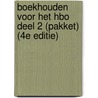 Boekhouden voor het hbo deel 2 (pakket) (4e editie) door Sascha Nieuwboer