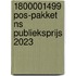 1800001499 POS-pakket NS Publieksprijs 2023