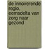 De innoverende regio, Eemsdelta van zorg naar gezond
