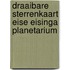 Draaibare sterrenkaart Eise Eisinga Planetarium