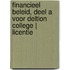 Financieel beleid, deel A voor Deltion College | licentie