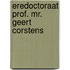 Eredoctoraat prof. mr. Geert Corstens
